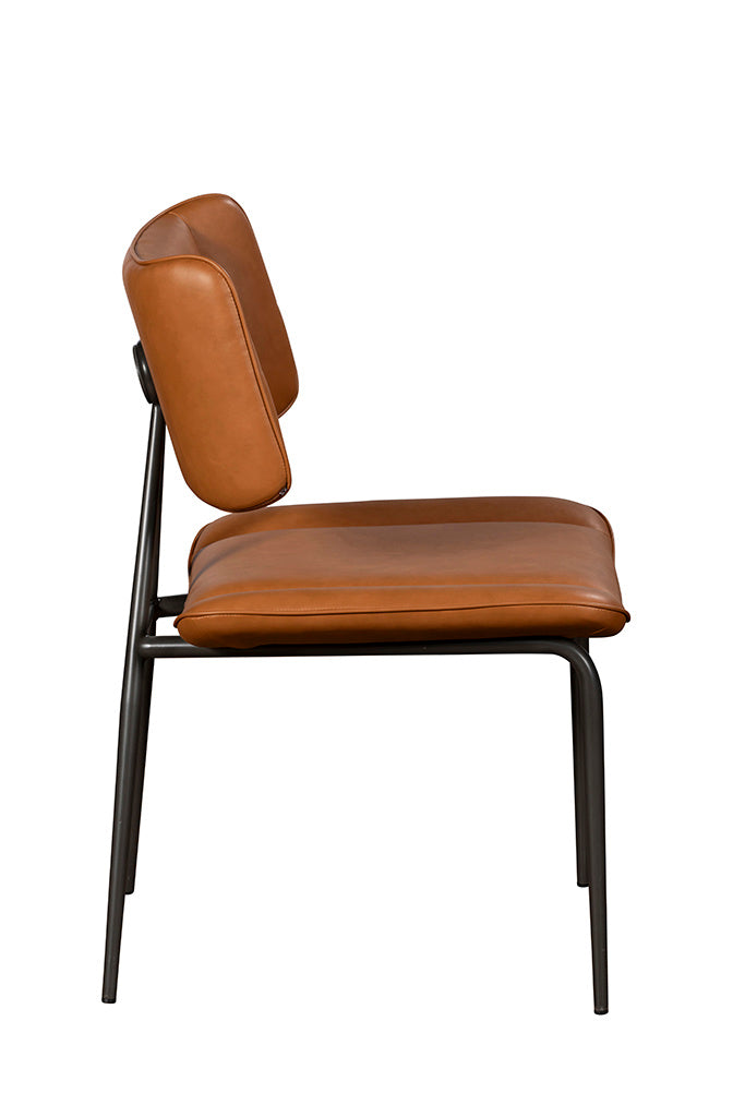 Mack Cognac Dining Chair