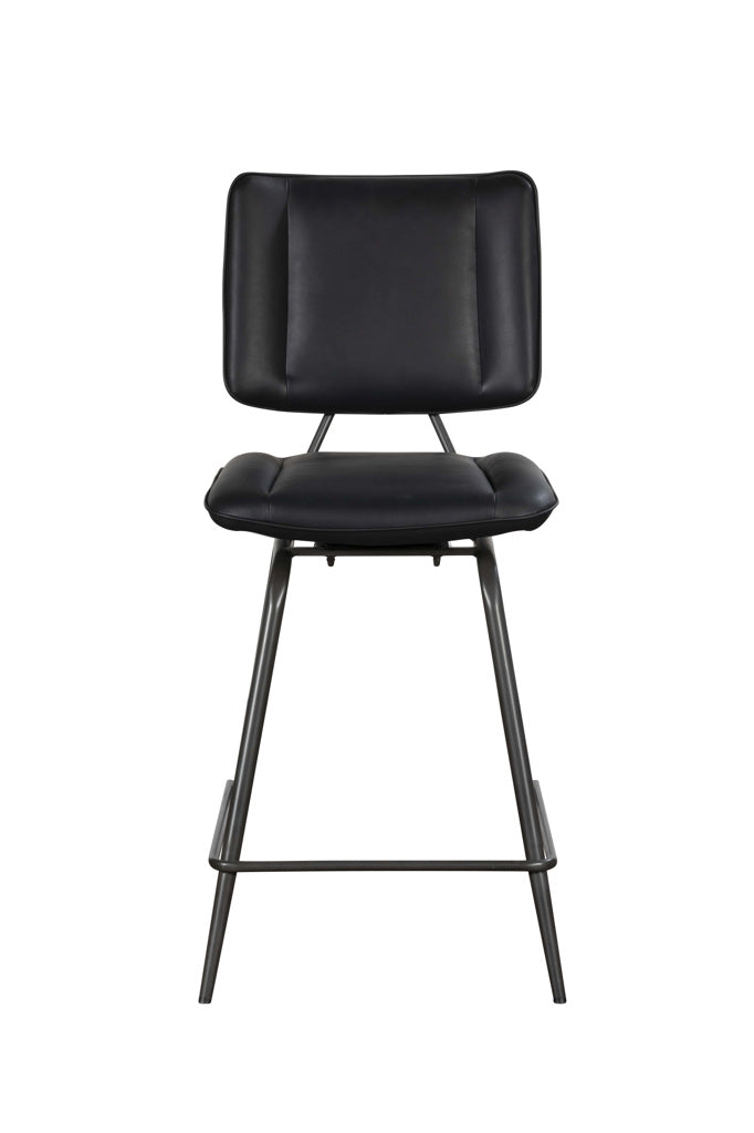 Mack Black Counter Chair