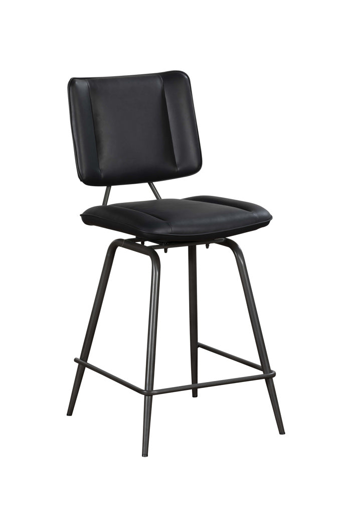 Mack Black Counter Chair