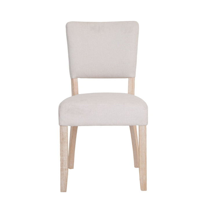 Calais Painted Fabric Chair - Natural