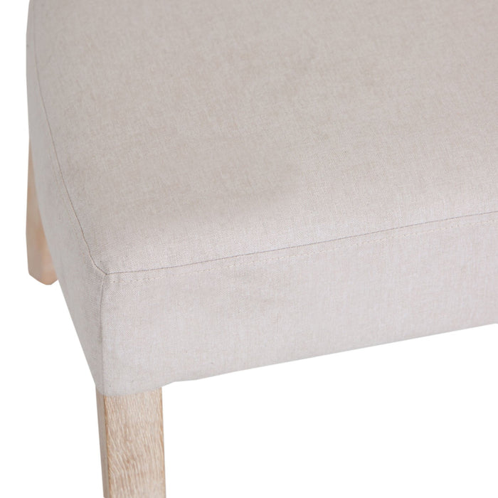 Calais Painted Fabric Chair - Natural