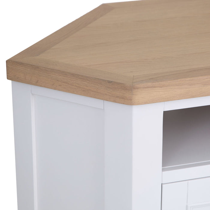 Calais Painted Corner TV Unit