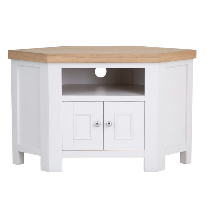 Calais Painted Corner TV Unit