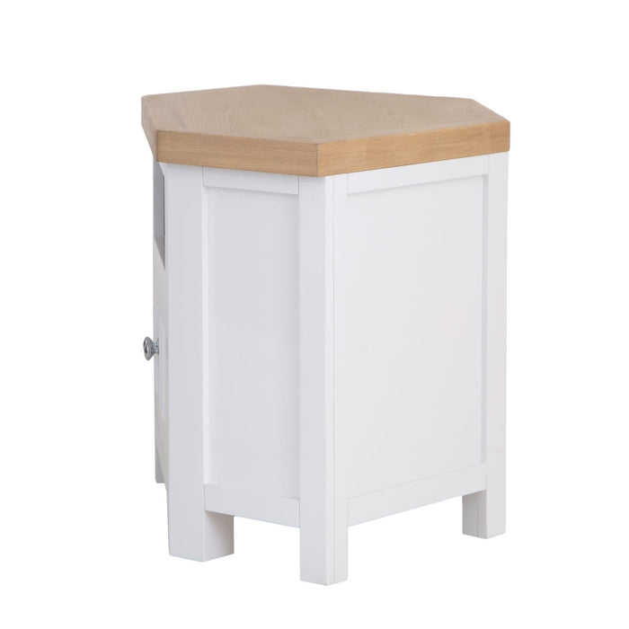 Calais Painted Corner TV Unit