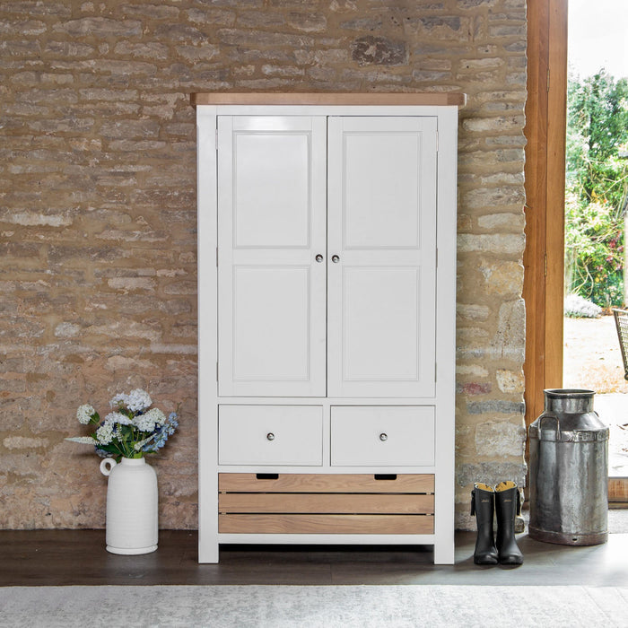 Calais Painted Double Larder Unit