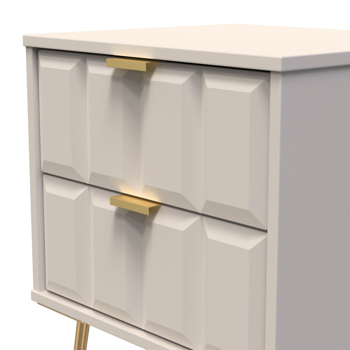 Square 2 Drawer Locker