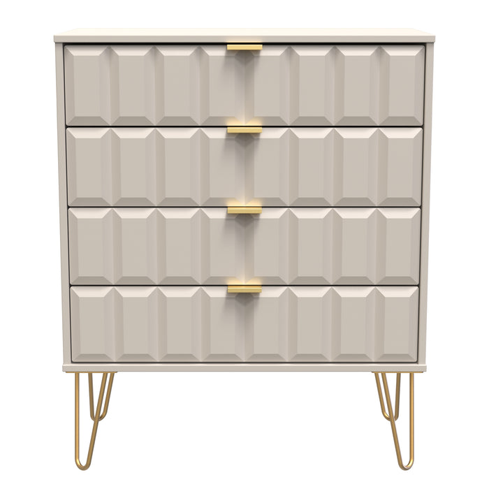 Square 4 Drawer Chest