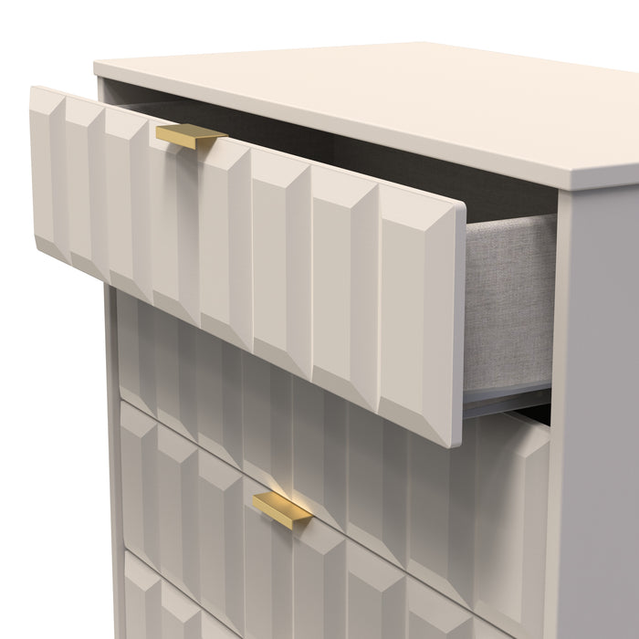 Square 5 Drawer Chest