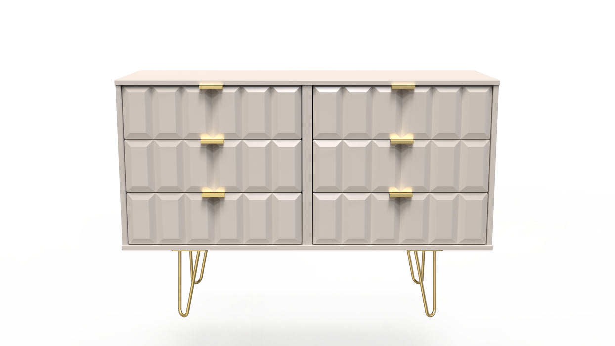 Square 6 Drawer Chest