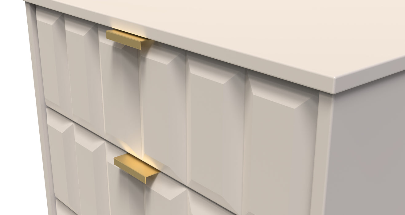 Square 3 Drawer Midi Chest