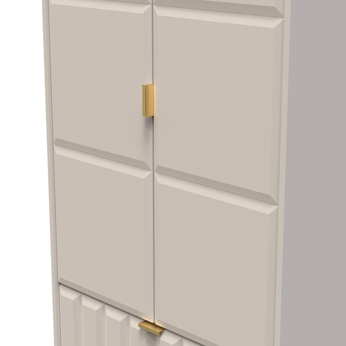 Square 2 Drawer Wardrobe