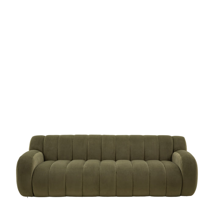 Coste 3 Seater Sofa Moss