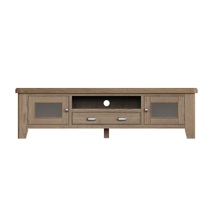 Weathered Oak Extra Large TV Unit