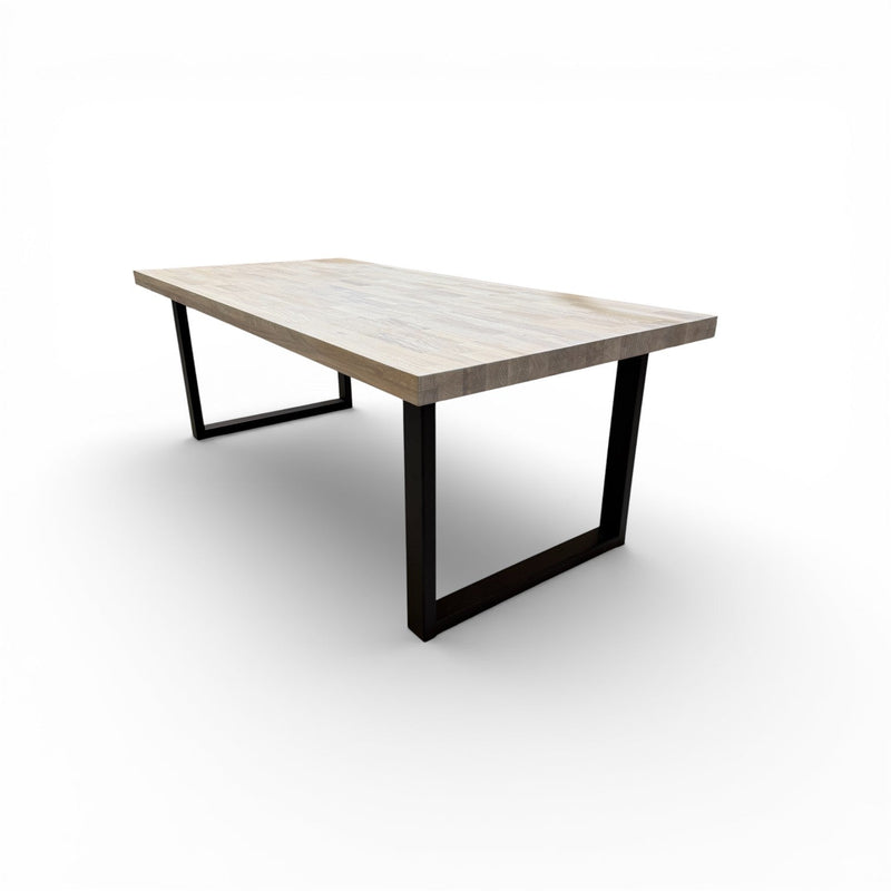 Solid Oak Dining Table Handmade in Denmark | Ex-Display Bargain!