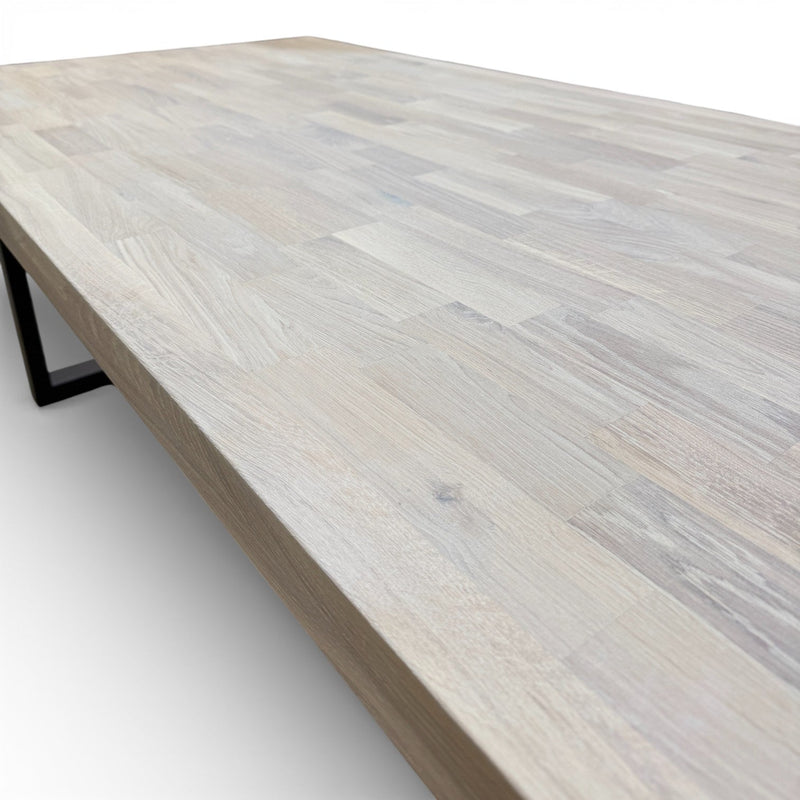 Solid Oak Dining Table Handmade in Denmark | Ex-Display Bargain!