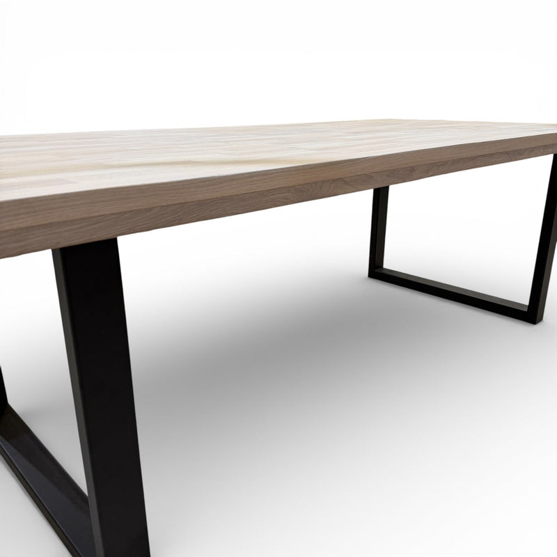 Solid Oak Dining Table Handmade in Denmark | Ex-Display Bargain!