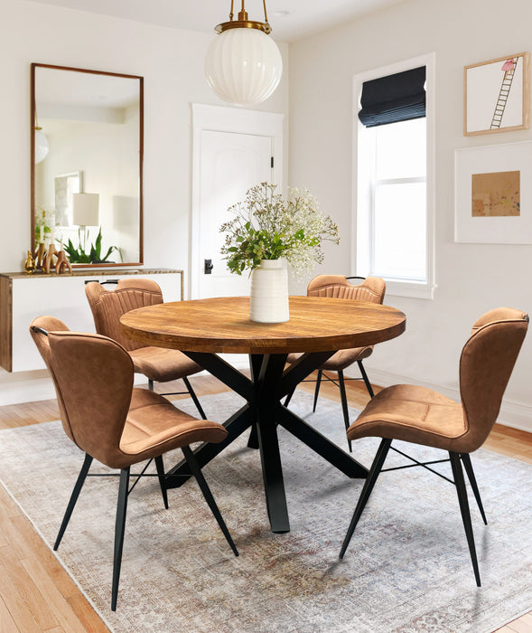 Induse Fixed Top Round Dining Table 1.7m