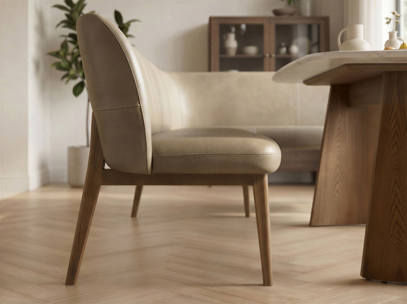 Frank Corner Bench (Taupe)