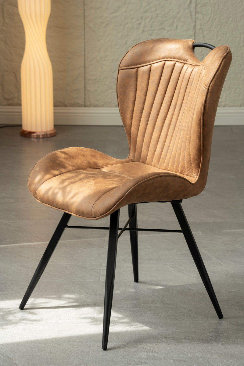 Mala Dining Chair - Brown