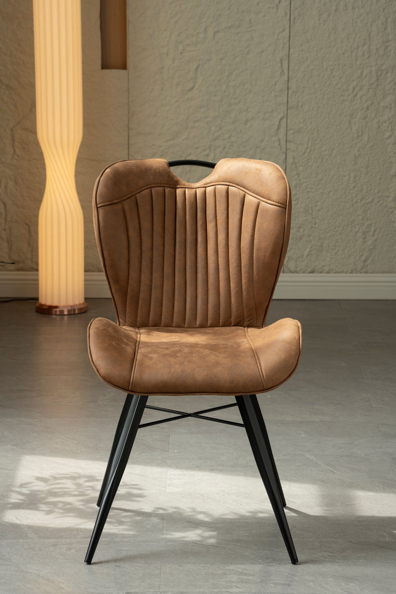 Mala Dining Chair - Brown