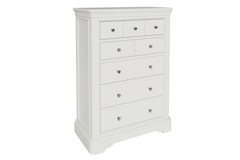 Sable Chest of Drawers 8 Drawer - Bone