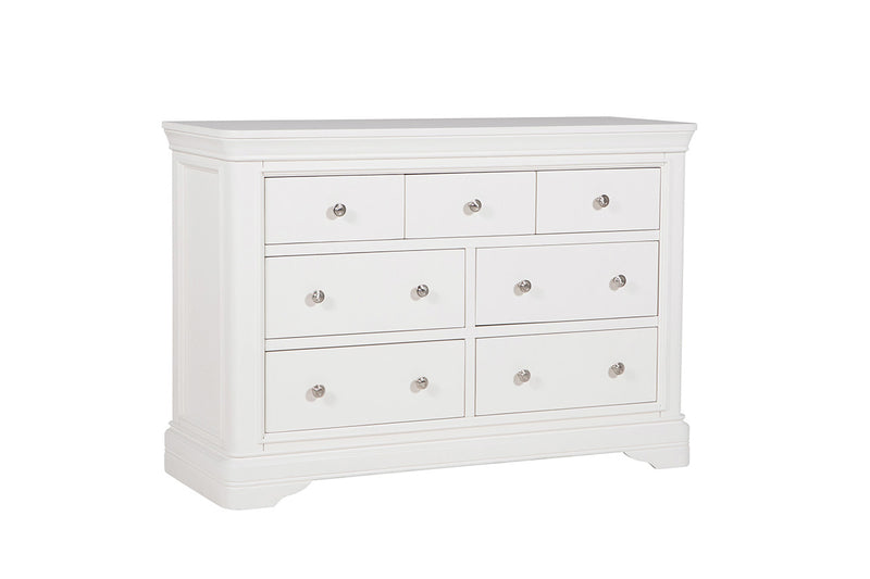 Sable Chest of Drawers 7 Drawer - Bone