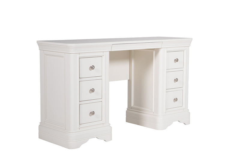 Sable Dressing Table - Bone