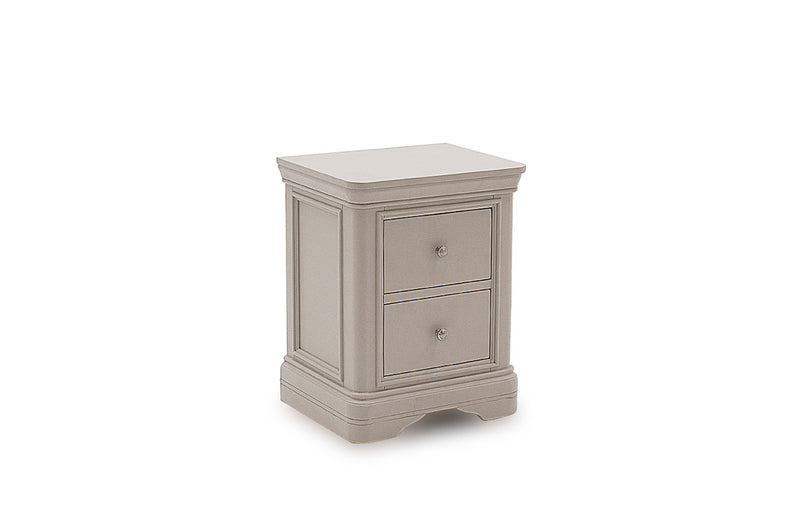 Sable Bedside Table - Taupe