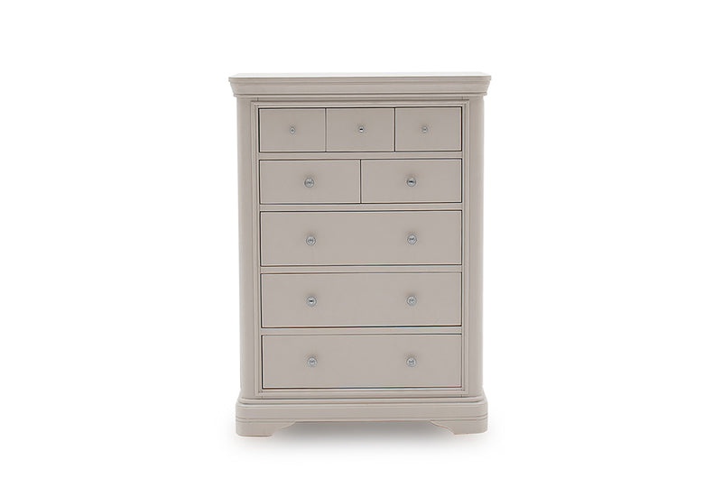 Sable Chest of Drawers 8 Drawer - Taupe