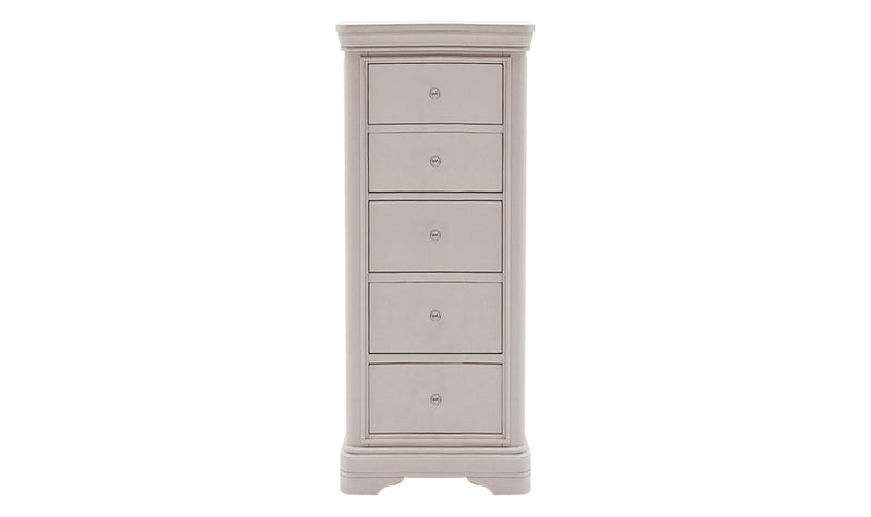 Sable Chest of Drawers 5 Drawer - Taupe