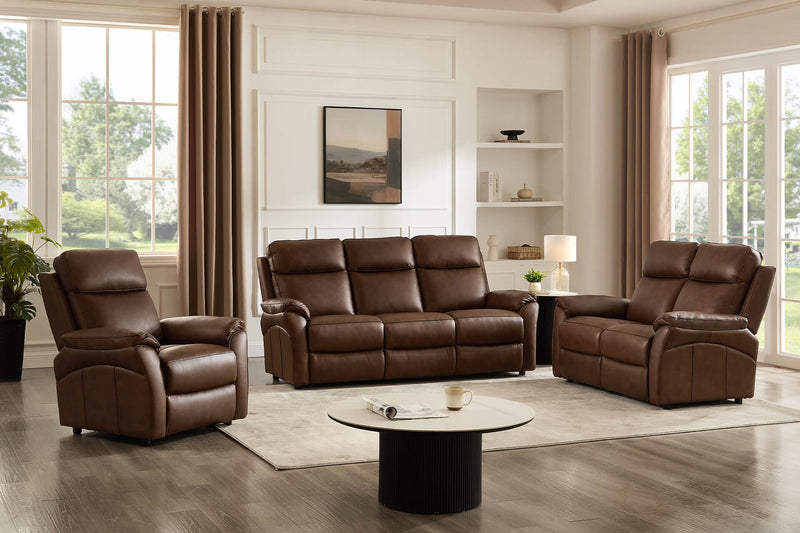 Leo Armchair - Brown - Electric Recliner