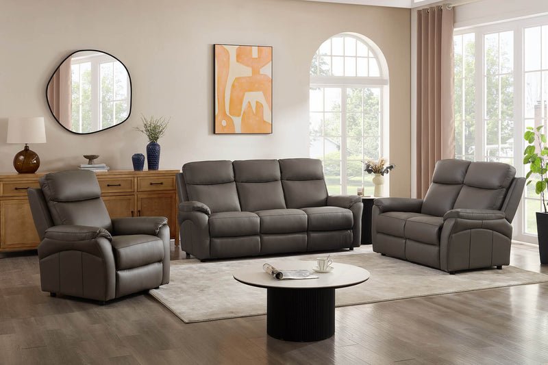 Leo 3 Seater - Truffle - Electric Recliner