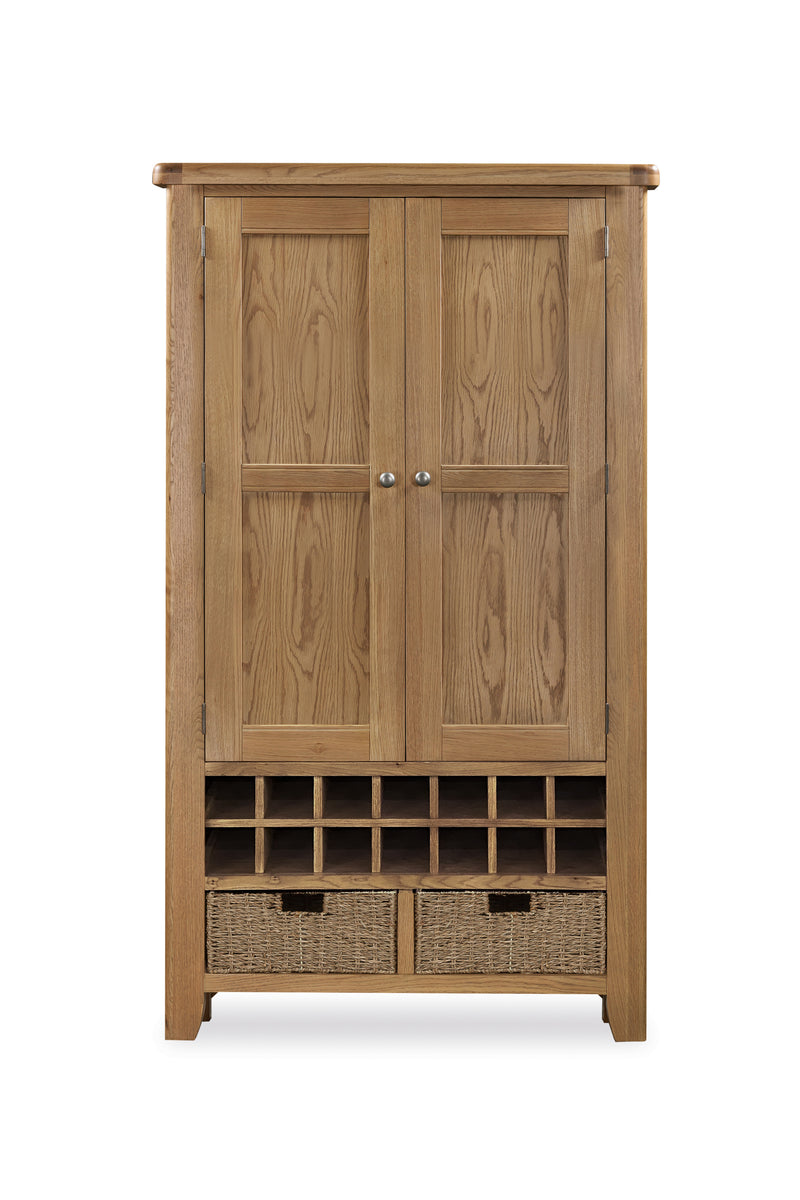 Weathered Oak Larder Unit