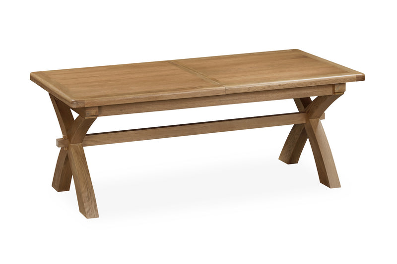 Weathered Oak 200cm-250cm Extending Dining Table