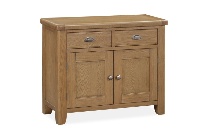 Weathered Oak Narrow Sideboard
