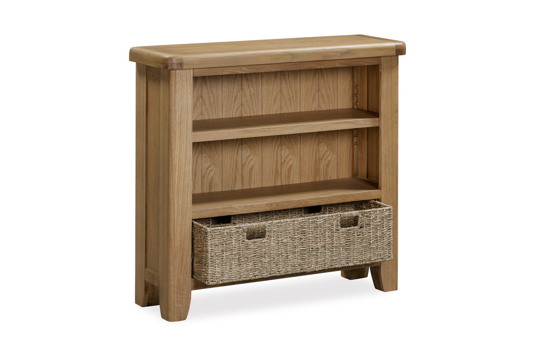 Weathered Oak Small Bookcase