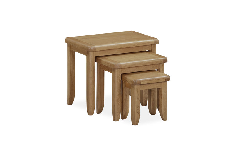 Weathered Oak Nest of Tables