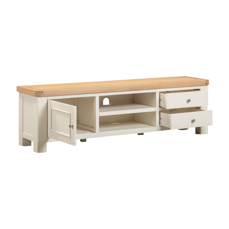Calais Painted Large TV Unit