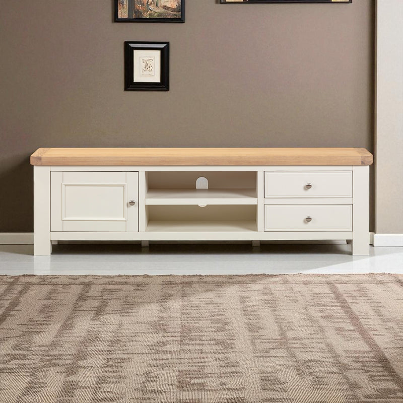 Calais Painted Large TV Unit