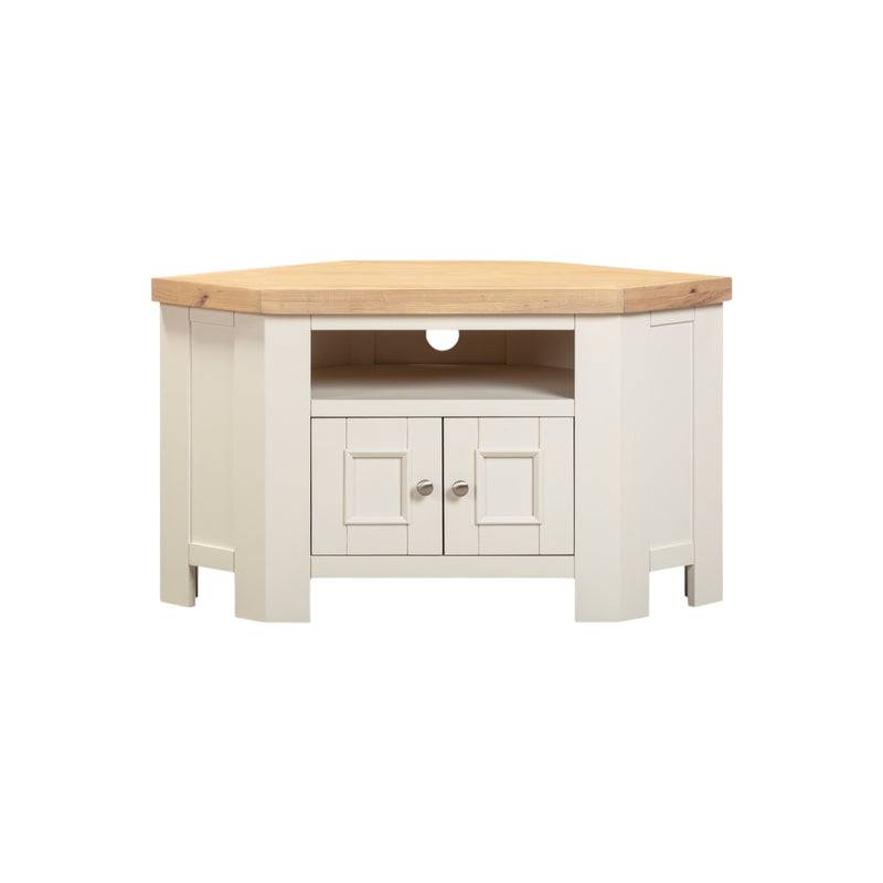 Calais Painted Corner TV Unit