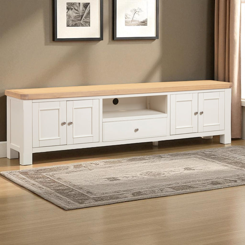 Calais Painted Extra Large TV Unit