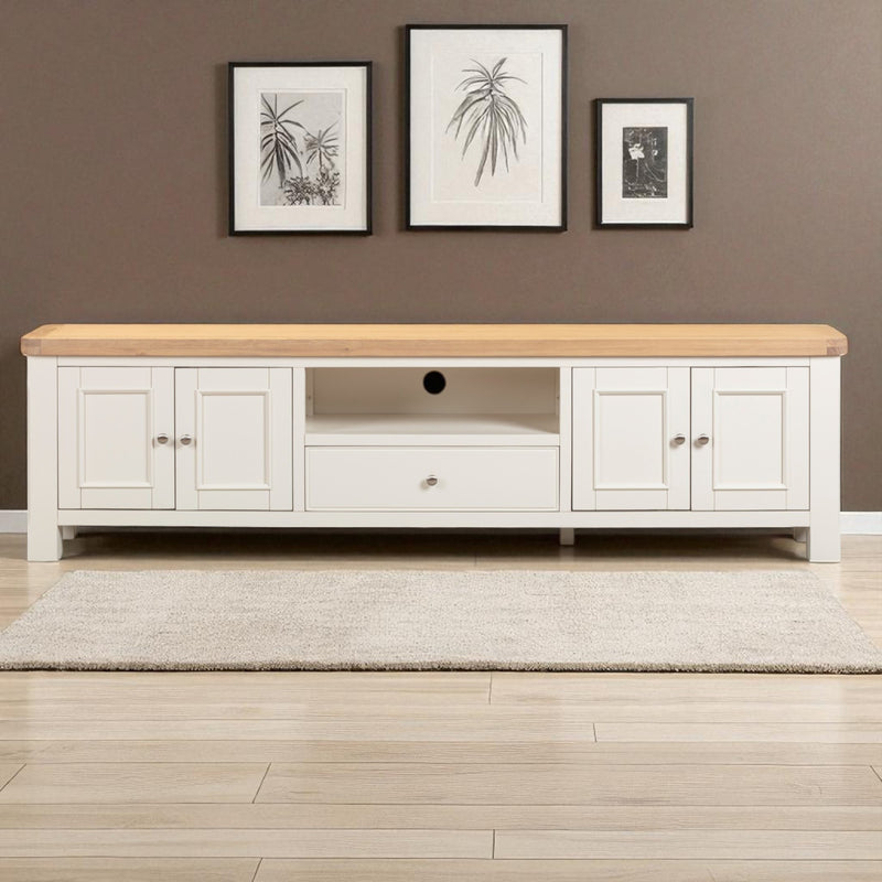 Calais Painted Extra Large TV Unit