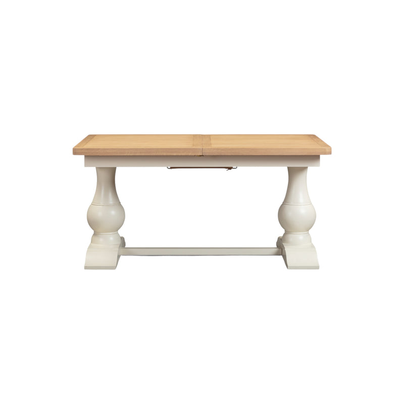 Calais Painted 1.6m Extending Dining Table