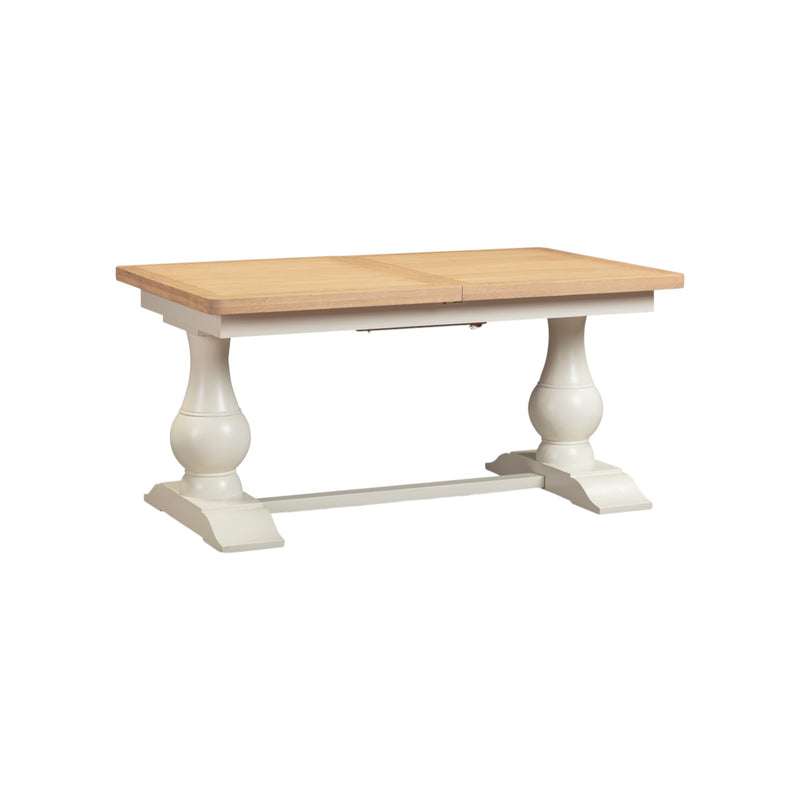 Calais Painted 1.6m Extending Dining Table