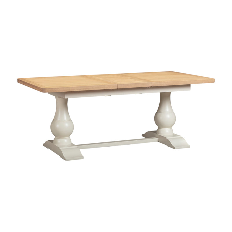 Calais Painted 1.6m Extending Dining Table