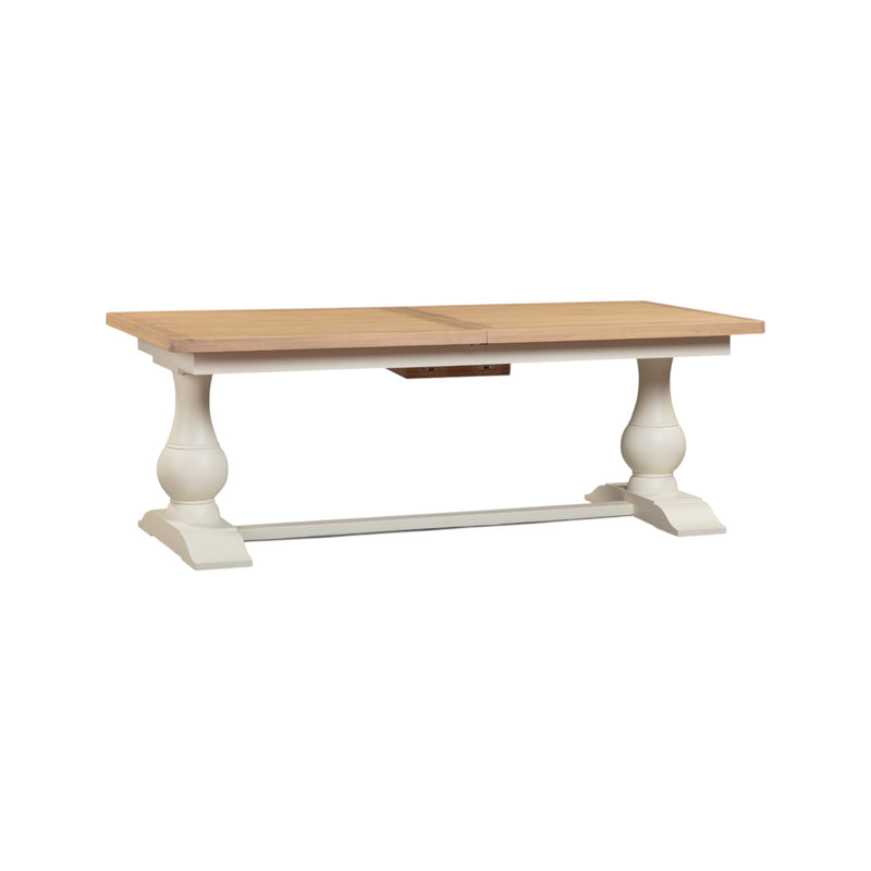 Calais Painted 2.2m Extending Dining Table