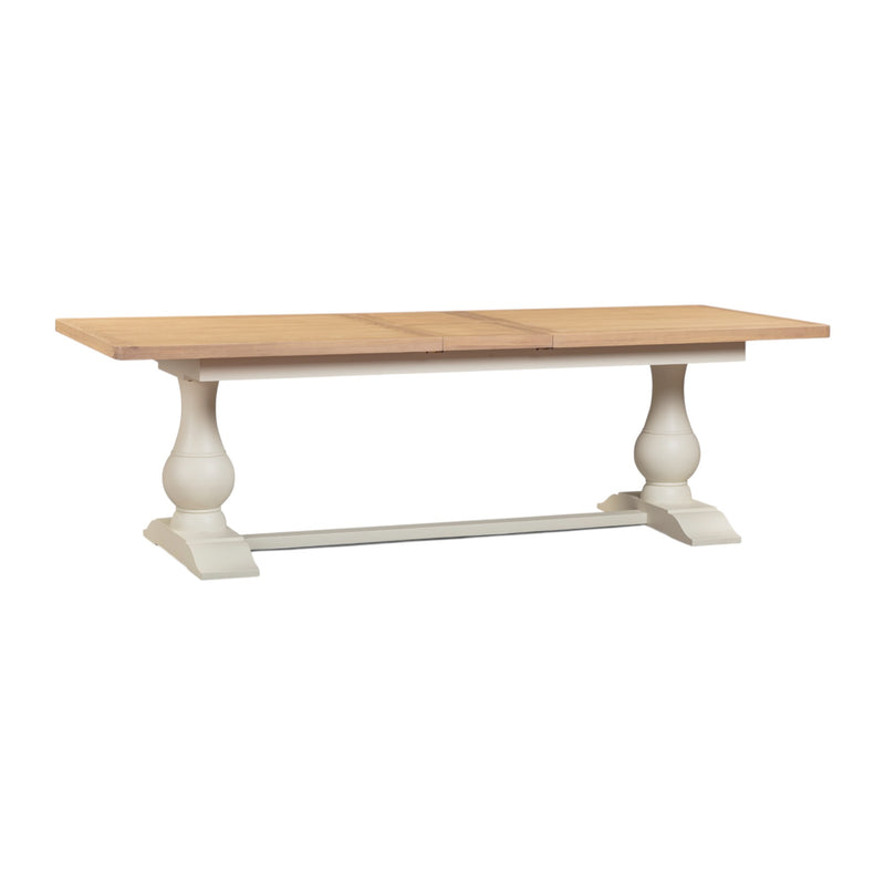 Calais Painted 2.2m Extending Dining Table