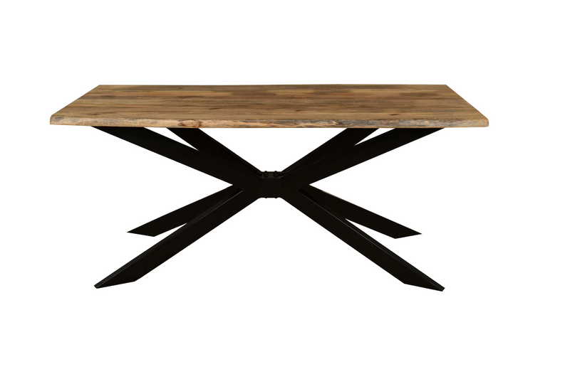 Live Edge Dining Table 1.75m - Mango Wood