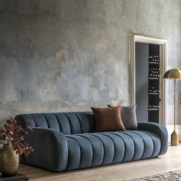 Coste 3 Seater Sofa Dusty Blue