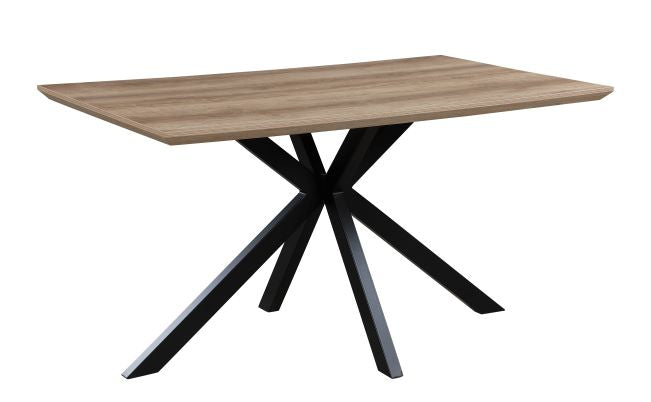 New York Fixed Top Dining Table 140cm - Oak